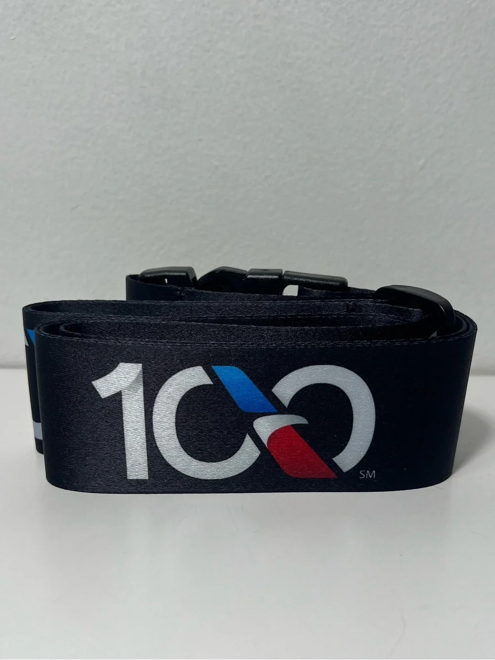 American Airlines AA 100 Years Commemorative Travel Luggage Suitcase Belt Strap